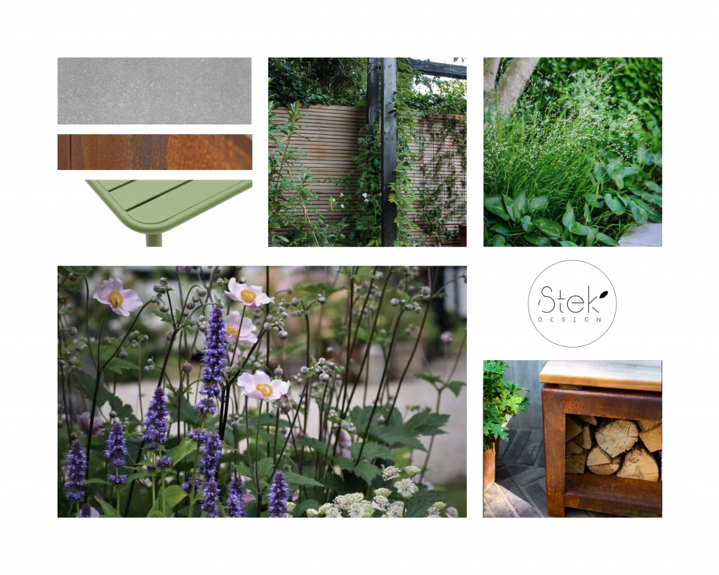 Moodboard tuinontwerp