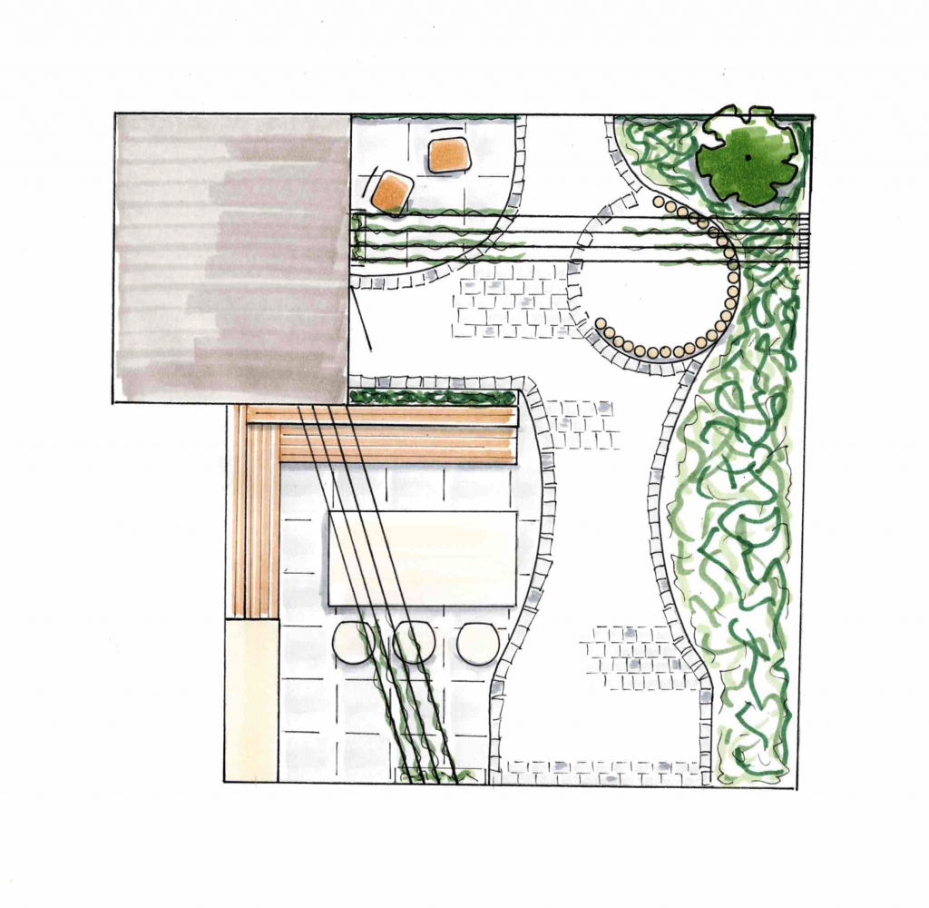 Tuinontwerp gezinstuin Utrecht